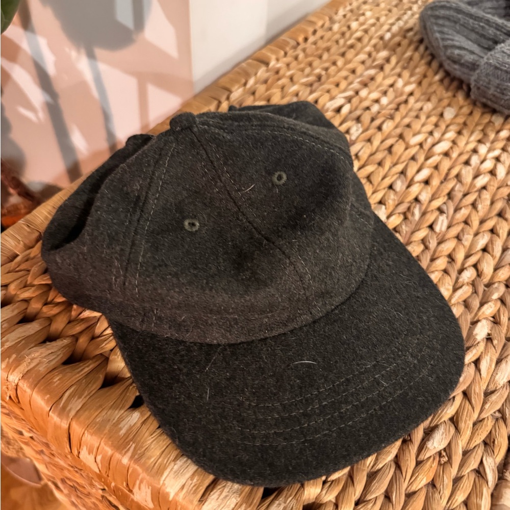 Anian Green Wool Hat